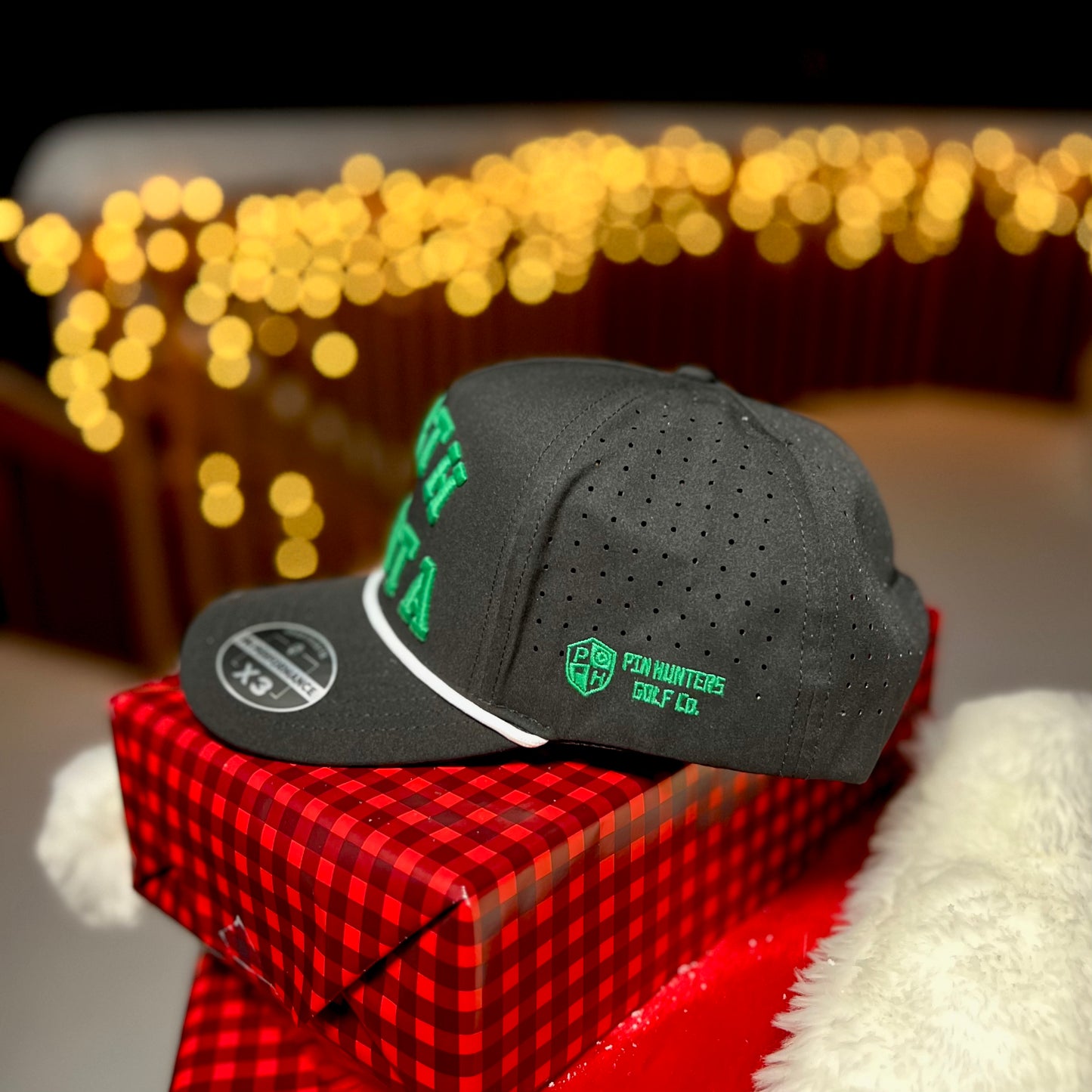 North Dakota Performance Hat - Black