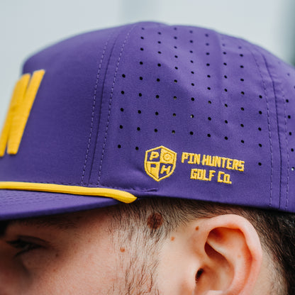 MIN Performance Hat - Purple and Yellow