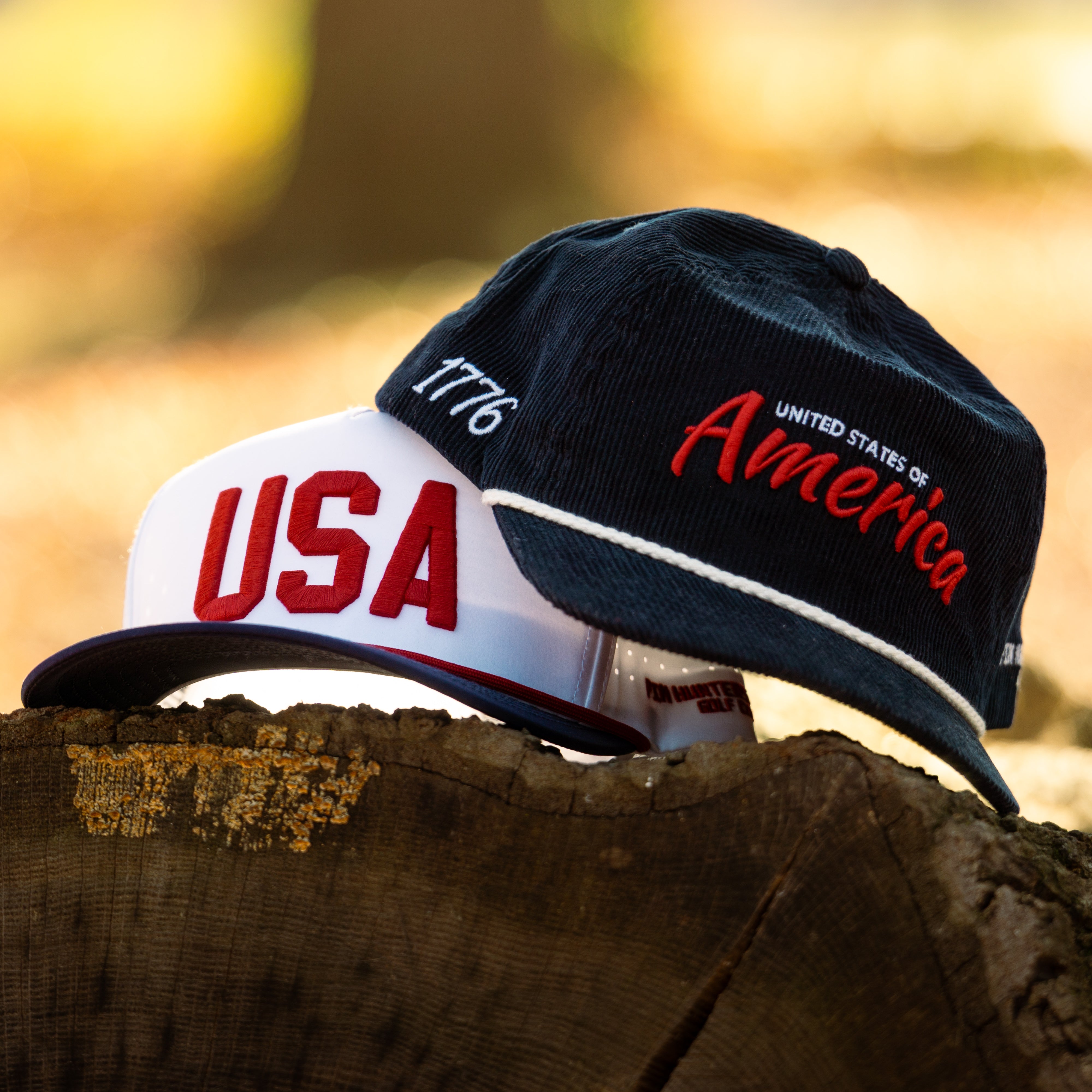 USA 1776 Performance Hat | Patriotic Golf Hat – Pin Hunters Golf Co.